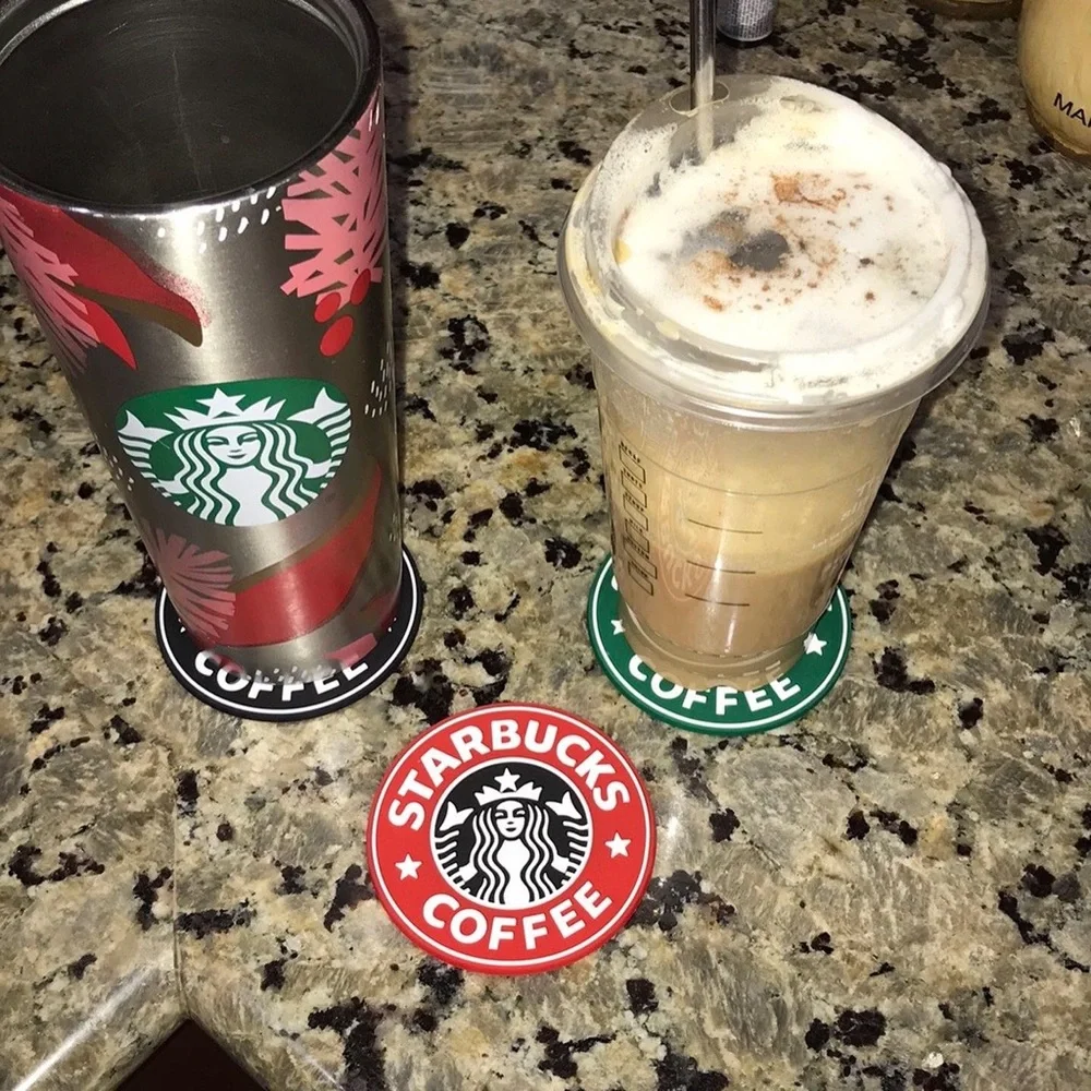 Starbucks coasters set of 4 - Picture 5 of 6